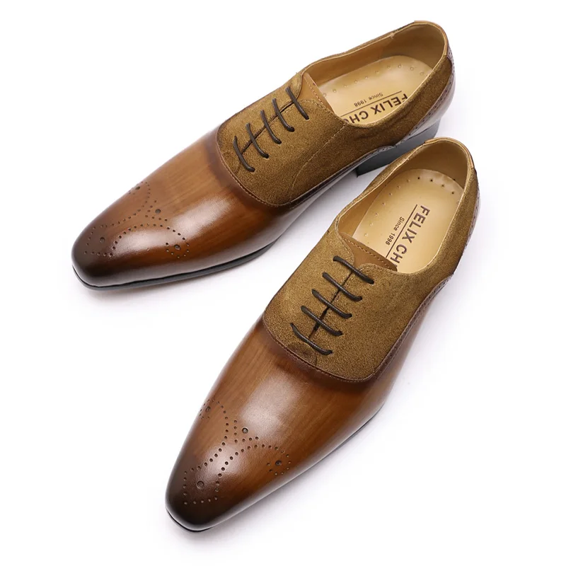 Большие размеры 13 Мужские туфли-оксфорды модельные туфли из натуральной кожи