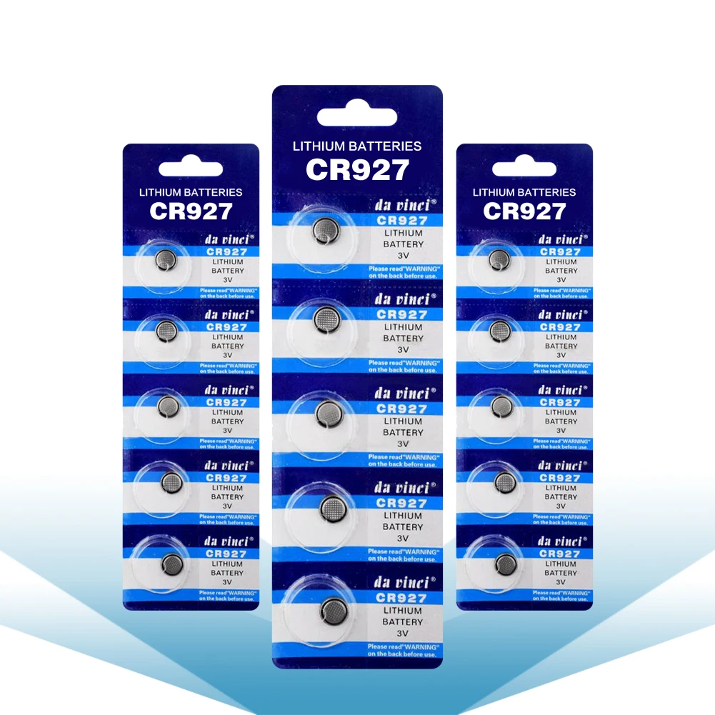 Литиевая батарея 3 в CR927 CR 927 15 шт. кнопочные батареи ECR927 5011LC DL927 BR927 KCR927 LM927 для часов