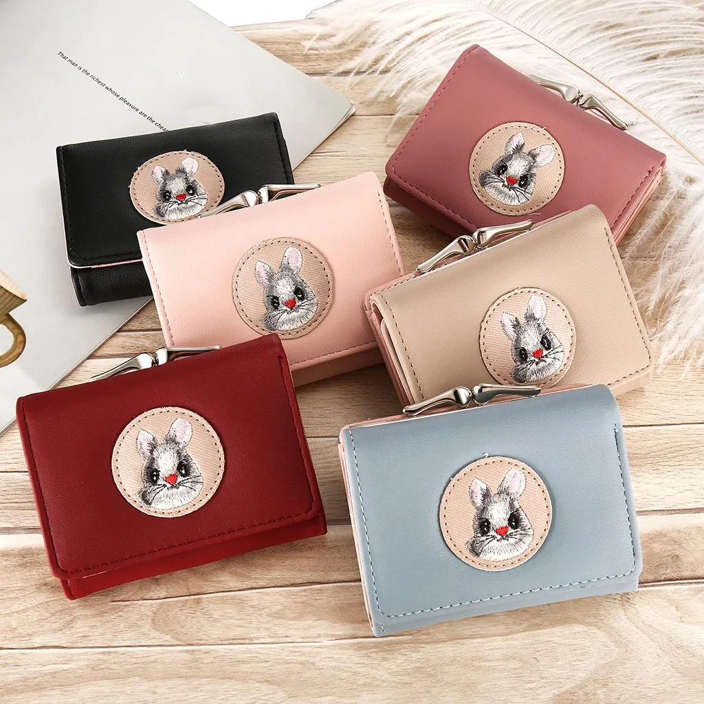 2019 Новинка Горячая Распродажа PU портмоне сумка кошелек короткий женский