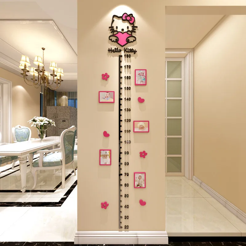 Акриловые наклейки на стену 3d детская комната Мультяшные милые высоту и | Дом сад