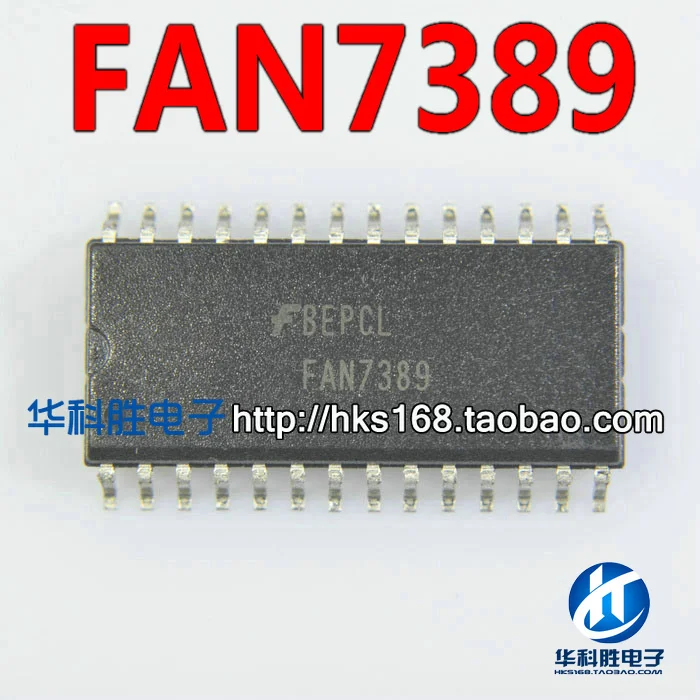 

Shipping FAN7389 Free new power management chip SOP-28