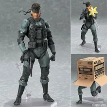 Figma 243 METAL GEAR SOLID 2: SONS OF LIBERTY 15cm Snake PVC Action Figure Collectible Model Toy