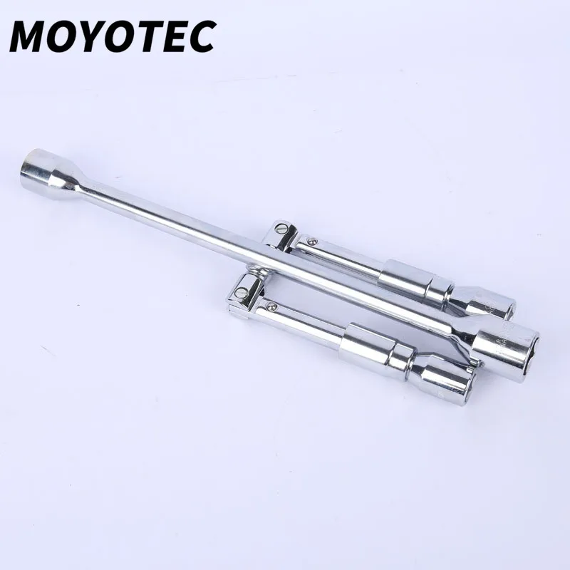 

MOYOTEC 14-дюймовый складной крестовой Ключ ступицы колеса для автомобиля инструмент для ремонта автомобильных шин ключ, дюймовый стандарт авт...
