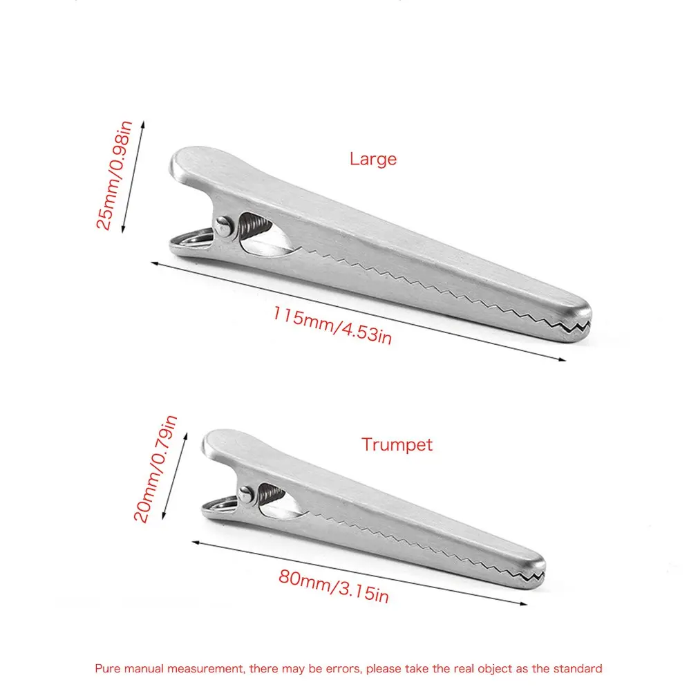

Stainless Steel Mini Sealer Home Food Sealing Clip Storage Food Snack Seal Sealing Bag Clips Sealer Clamp Kitchen Accessories