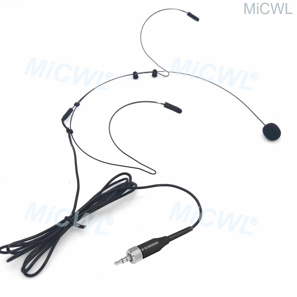 Бежевый черный цвет гарнитура микрофон для Sennheiser ew100 sk100 G2 G3 G4 беспроводной пояс