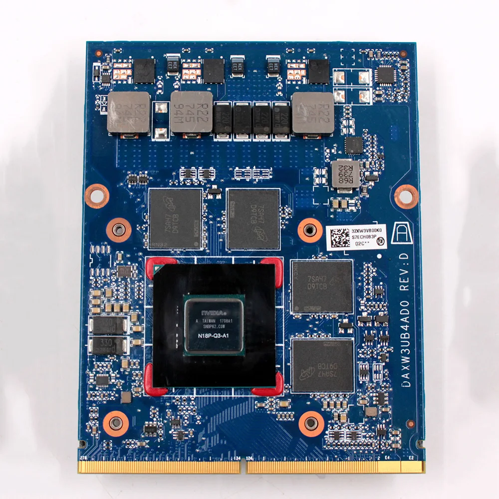 

N18P-Q3-A1 P2000 4GB GDDR5 MXM Graphic Card
