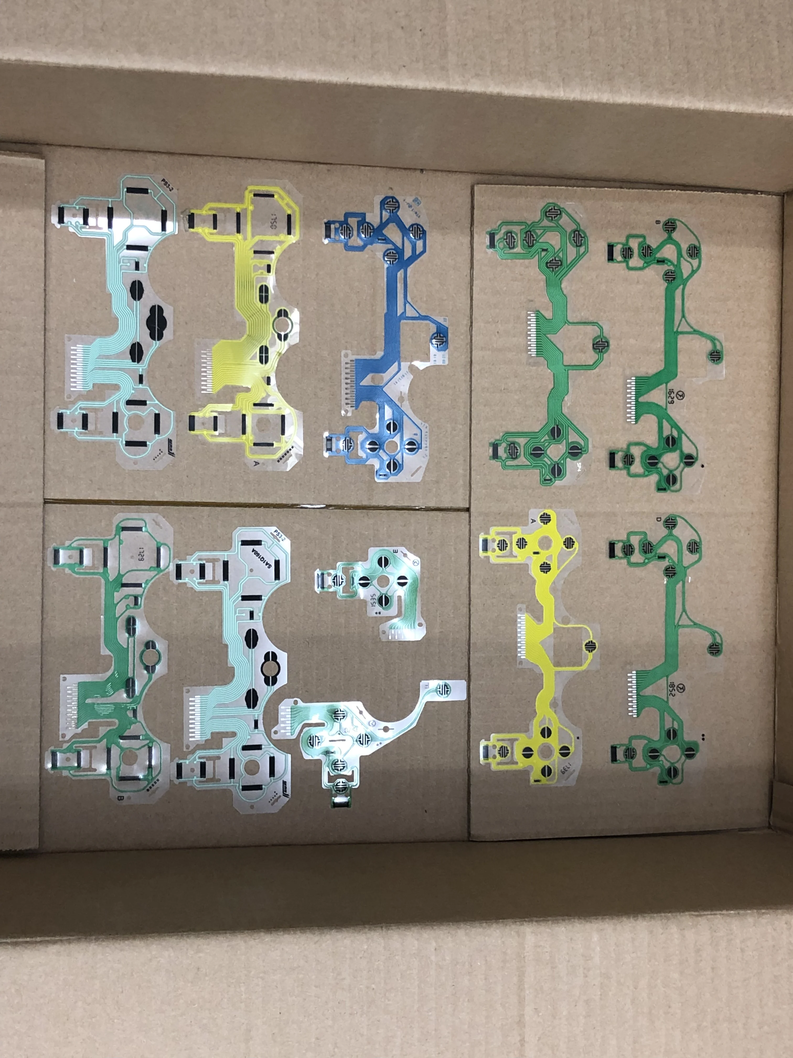 10 шт./лот для PS3 контроллер Кнопка Токопроводящая защитная пленка ленточный