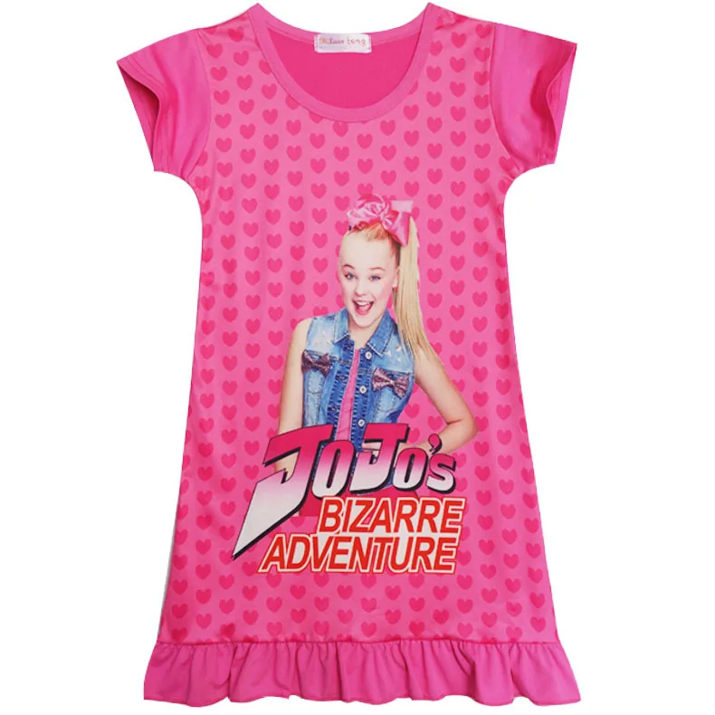 Лидер продаж летние футболки для детей Джоджо Сива топы маленьких девочек с