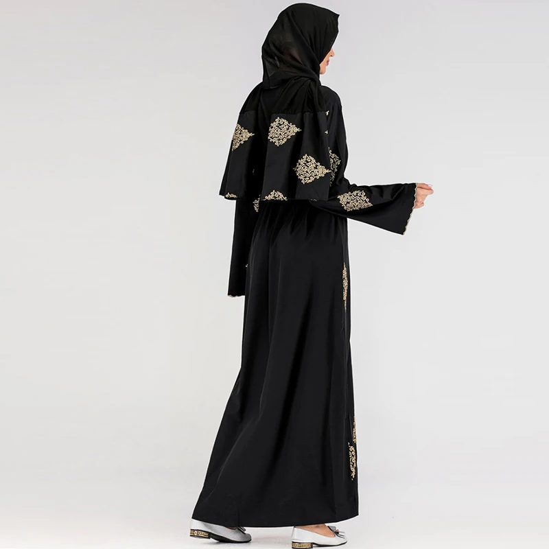 Кимоно абайя из Дубая мусульманское хиджаб платье размера плюс кафтан