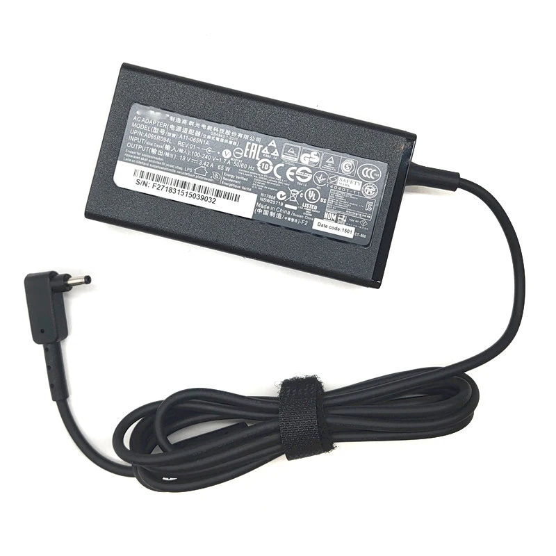 PA 1650 80 19V 3.42A адаптер переменного тока Питание для Acer Aspire P3 S5 S7 серии 191 391 ультрабук