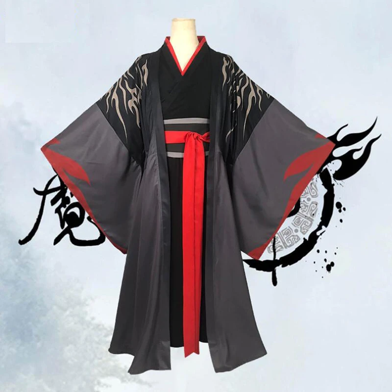 Костюм для косплея МО дао ЦЗУ Ши Вэй усян парик + обувь канавка полный комплект