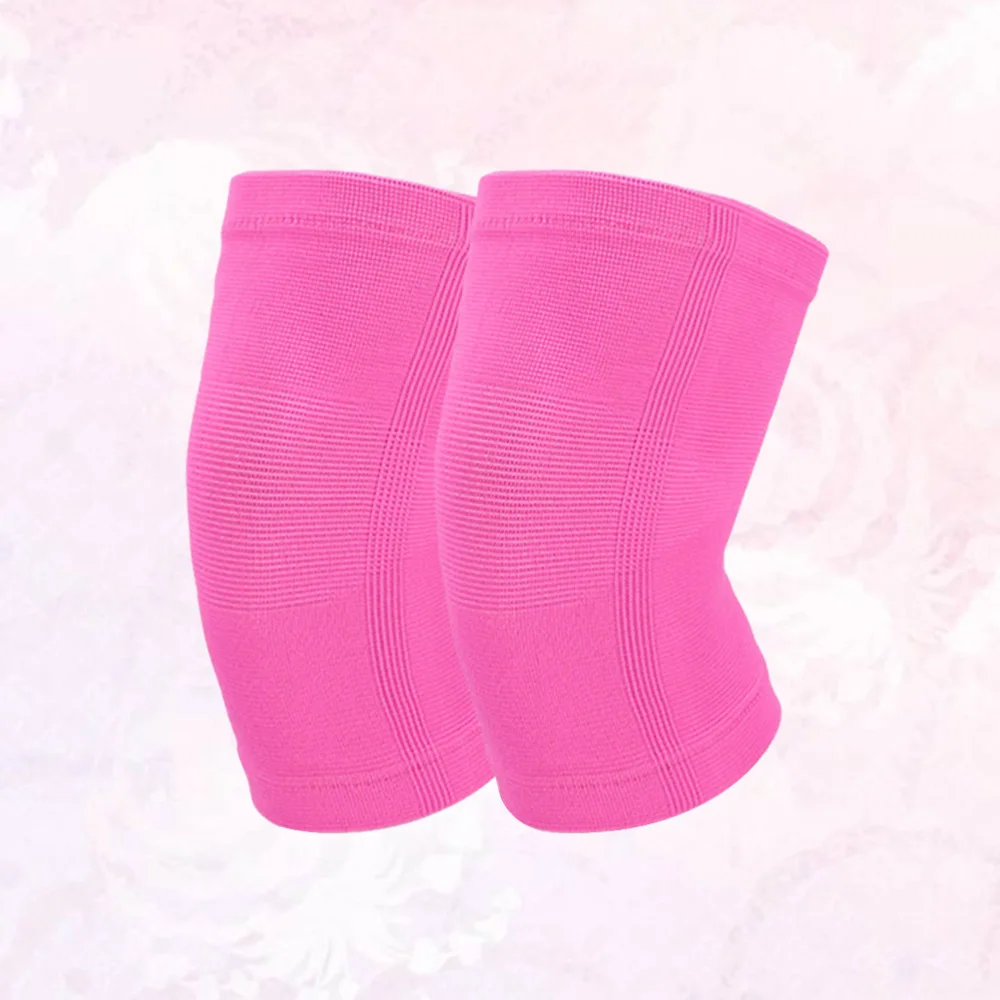 

1 Pair Sports Knee Support Nylon Knee Cover Elastic Kneecap Protective Knee Pad Sleeves Joint Pads Keel Protector for Climb