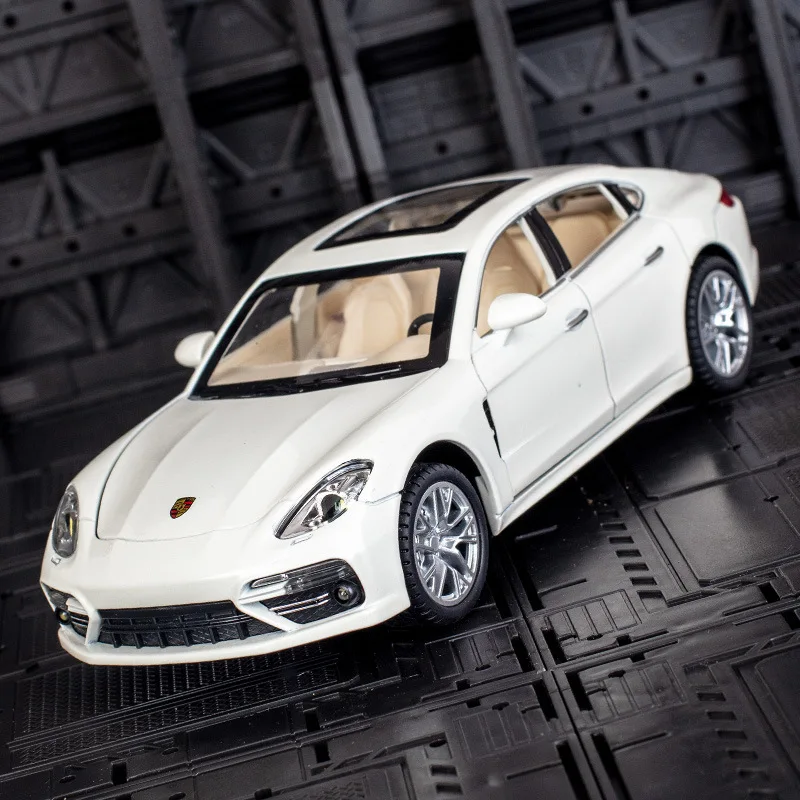 Новинка 2021, модель автомобиля Porsches из сплава, литые автомобили, металлическая Игрушечная модель автомобиля, Коллекционная модель со звуком ...