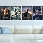 Классические Постеры фильм Дивергент года, настенные картины на холсте, скандинавские плакаты и принты для декора гостиной