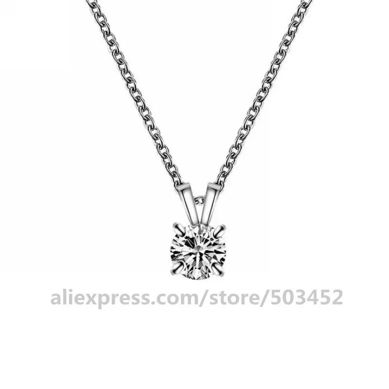 200 шт/партия Большой Циркон Подвесные цепи ожерелье Подарки для подруг s Lover милое