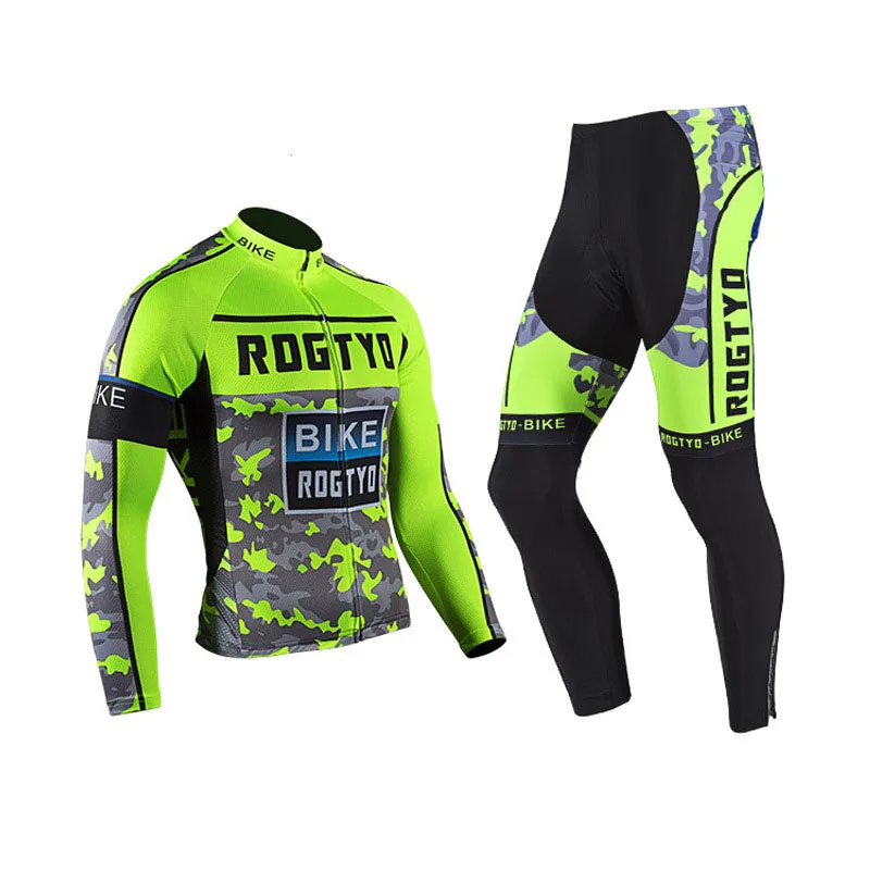 

Sports Long Sleeve Cycling Jersey Moisture Wicking Breathable Quick-Drying Cycling Jerseys with Shock-Absorbing Silicone Cushion