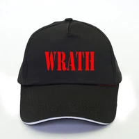 limited wrath natural selection logo print baseball cap men women harajuku pop adjustable trucker caps wrath letter dad hat