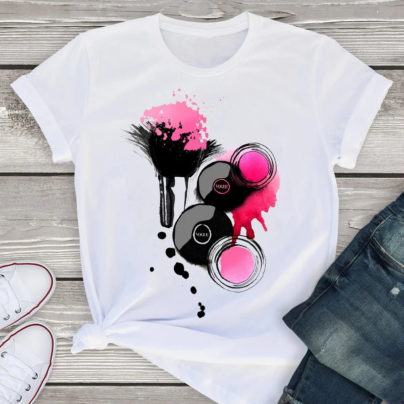 Женская летняя футболка с коротким рукавом и 3D принтом|Футболки| |