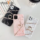 Чехол FLYKYLIN с кольцом-подставкой для iphone 13 11 Pro Max 12 Mini 6 6S 7 8 Plus XR X XS, модный силиконовый чехол для телефона