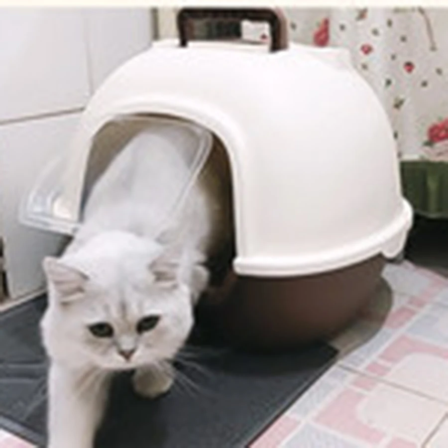 

Принадлежности для уборки большая коробка для уборки кошек закрытый Туалет Лоток для уборки кроликов Arenero Gato Cerrado пластиковая Песочная коро...