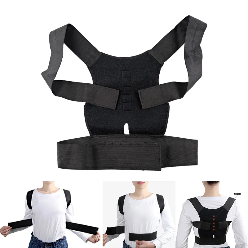 Новые Регулируемые корректные подтяжки для осанки поддерживающие пояс спины