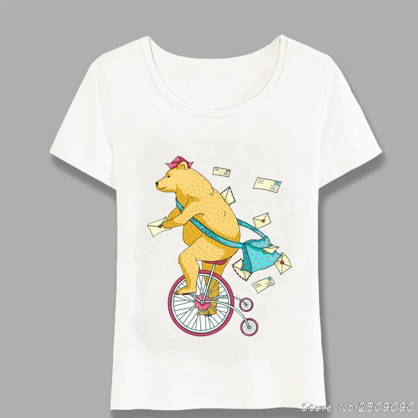 Модные женские футболки футболка почтальона быстрая доставка художественная