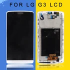 ЖК-дисплей Catteny для LG G3 с сенсорным экраном дигитайзер D850 дисплей в сборе Замена D855 дисплей с рамкой Бесплатная доставка