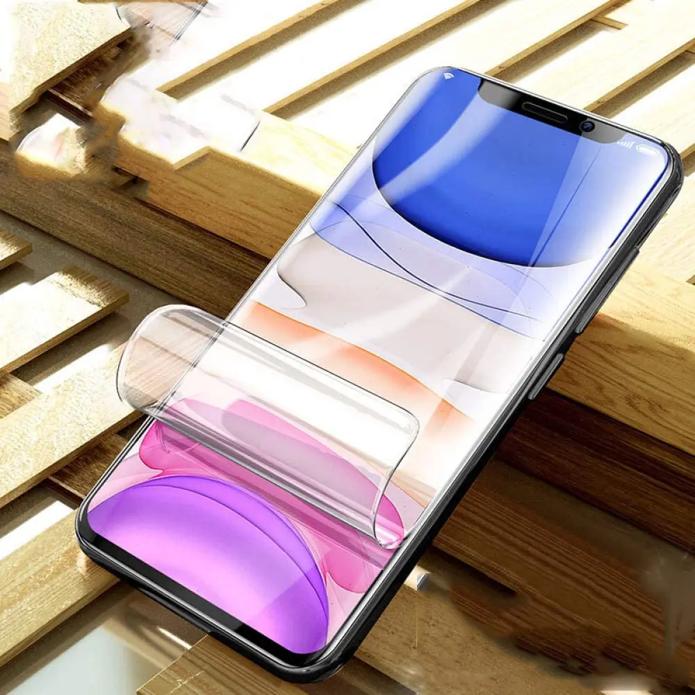 Гидрогелевая пленка для Huawei Y7 Y5 Y6 Prime 2018 Nova 2 Lite Полное покрытие экрана Honor 7A Pro 7S 7C