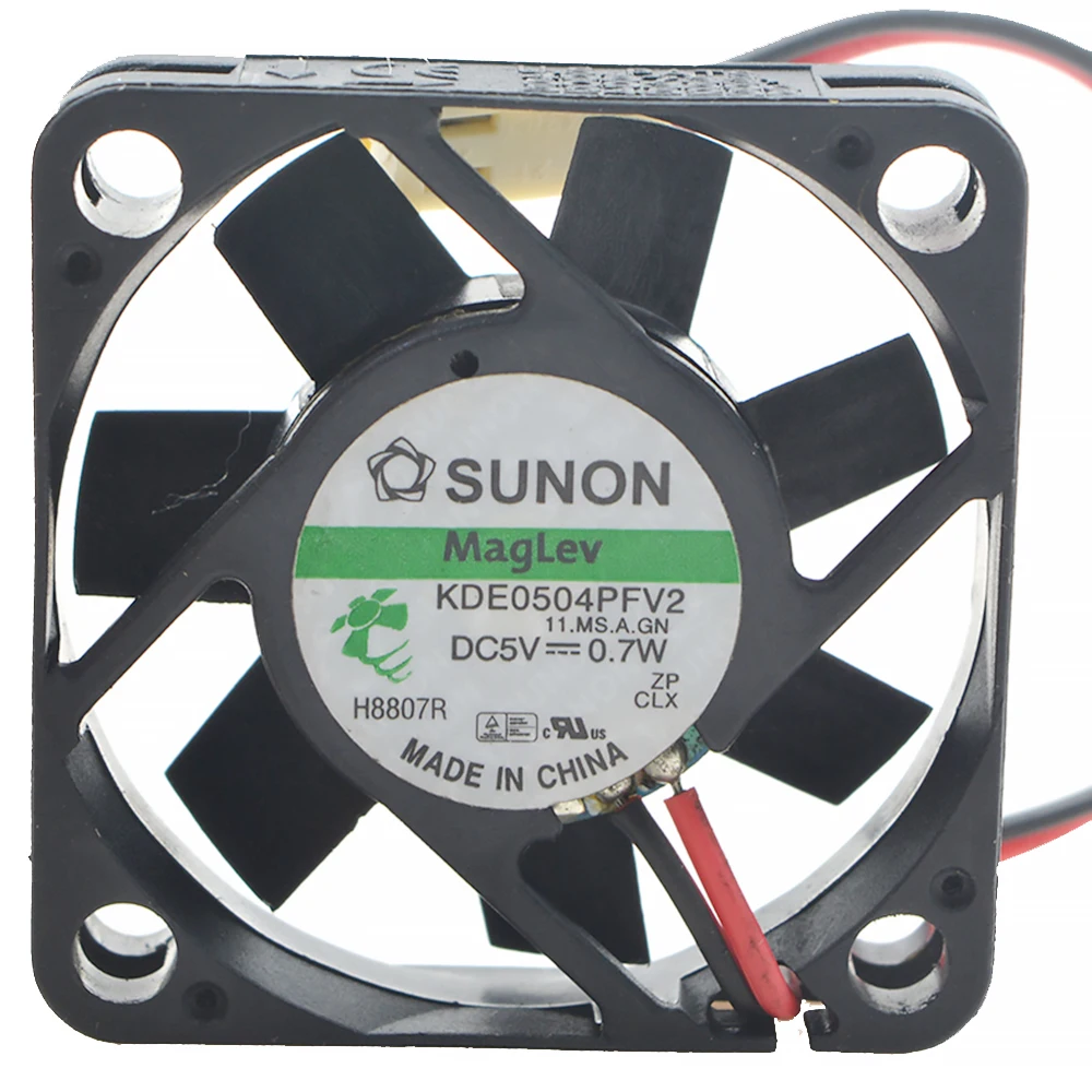 2 шт. оригинальный вентилятор для Sunon KDE0504PFV2 Maglev Vapo DC 5 в 4 см 4010 40x40x10 мм 0 7 Вт