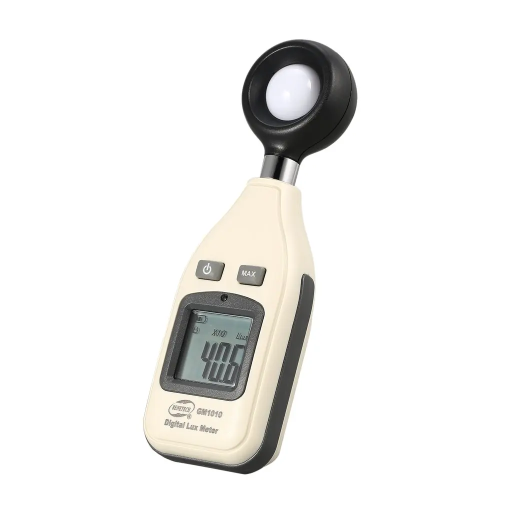 BENETECH GM1010 сплит-светильник Люксметр цифровая Подсветка 0~ 200000 лк Люксметр измеритель освещённости люминометр фотометр Lux/FC LM тестер