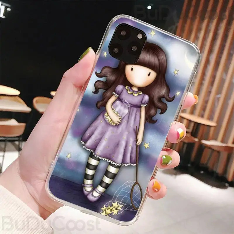 Chenel Cute cartoon San Toro Gores Newly Arrived Black Cell Phone Case For iPhone 11 Pro XS Max X 8 7 6s Plus 5 SE XR | Мобильные