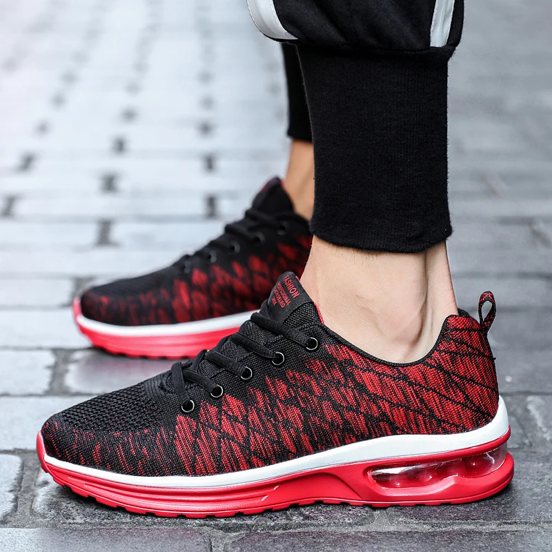 Men Sports Shoes Breathable Casual No-slip Comfortable Running Fashion Male Air Mesh Tennis Summer sneakers | Спорт и развлечения