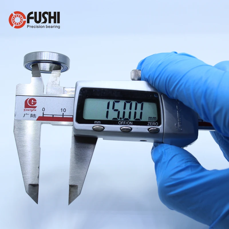 6802-2RSV MAX подшипник 15*24*5 мм (1 шт.) полностью шарики запчасти для велосипеда 6802 2RS RSV