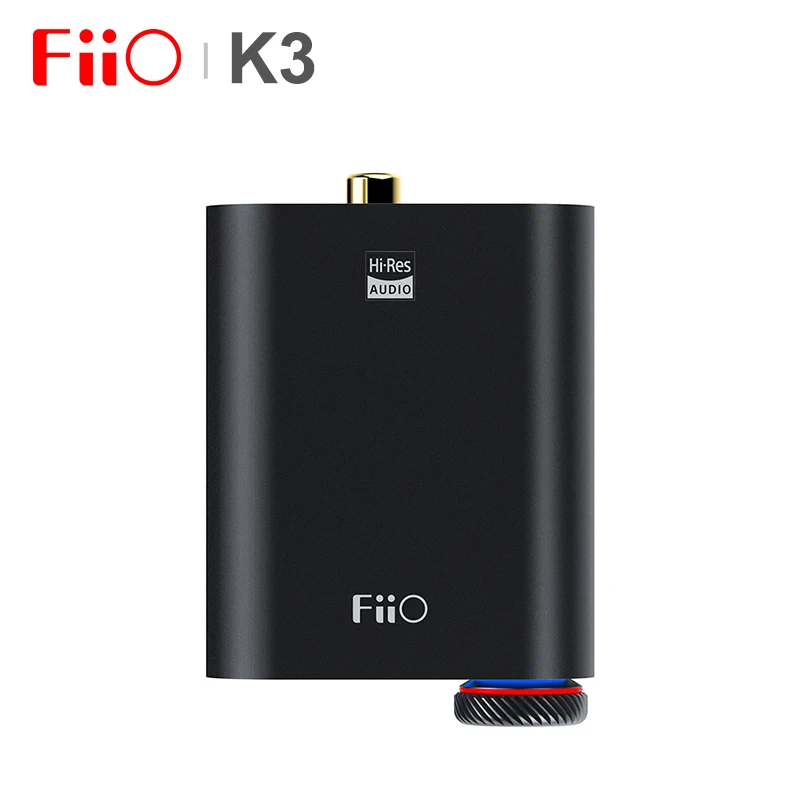 

FiiO 2021 новая версия K3 портативный усилитель для наушников AMP XMOS USB DAC ES9038Q2M для ПК коаксиальный Оптический 384k/DSD256 HiFi декодер