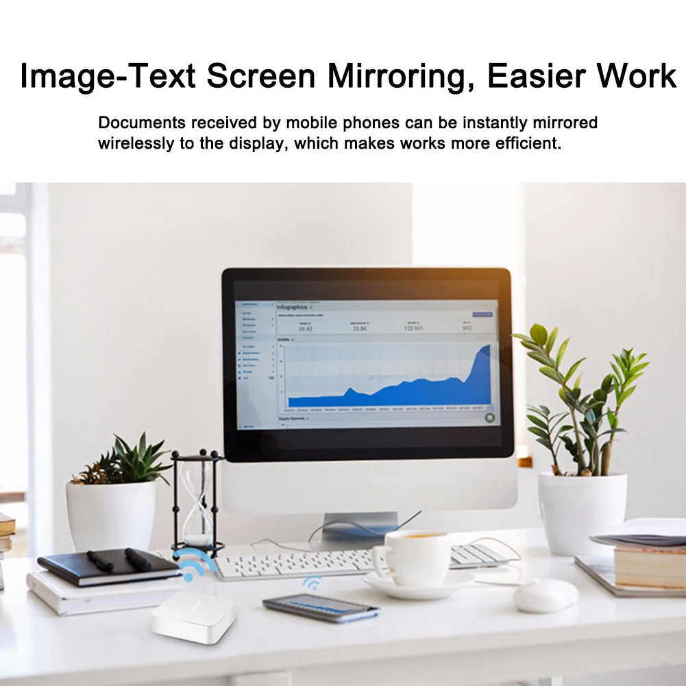 X7 автомобильный беспроводной Wi-Fi Зеркало link Box HDMI ключ для iOS Android Phone Аудио Видео