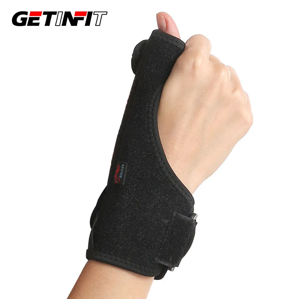 

1 шт., шина Getinfit для большого пальца при тендините, со встроенной шиной при артрите, запястном туннеле и растяжениях, для снятия боли в больши...