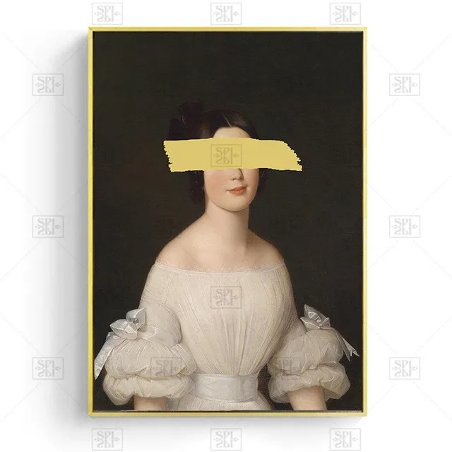 

World Famous Painting Wall Art Fantasy Canvas Posters and Prints Figure Creative Wall Picture for Living Room Decoration