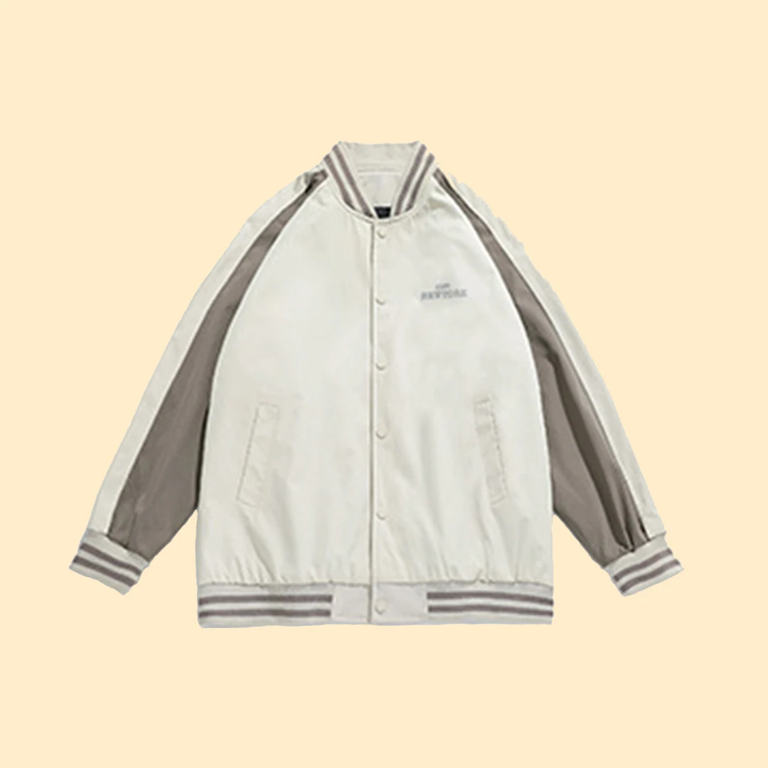 

Men Jackets 2021 New Autumn&Winter Baseball Jacket for Man Young Fashion Single Closure Contrarst Color Casual Male Clothing
