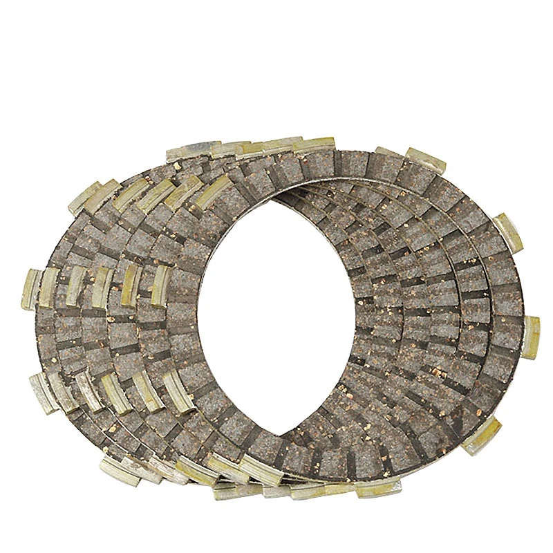

6PCS Motorcycle Clutch Friction Plates Kit for YAMAHA DT125 TZR125 Fiberous Clutch Friction Disc Plate Set