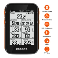 coospo accurate gps bike computer bc200 2 4inch antbluetooth5 0 bicycle speedometer odometer multi language cycling accessories