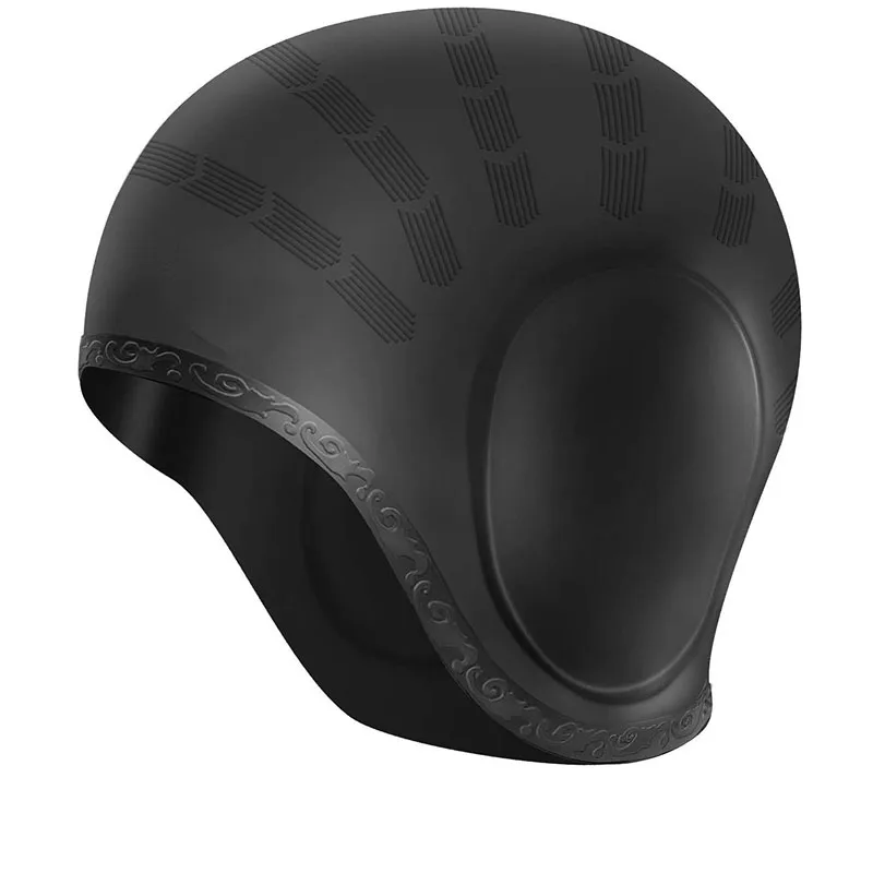 Шапка для плавания взрослых Мужская/Женская силиконовая защиты ушей длительного