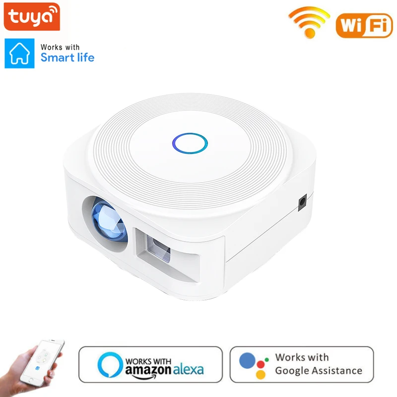 

Умный лазерный проектор Tuya со звездой и галактикой, дистанционное управление, звездное небо, эффект сценического освещения, спальни, детско...