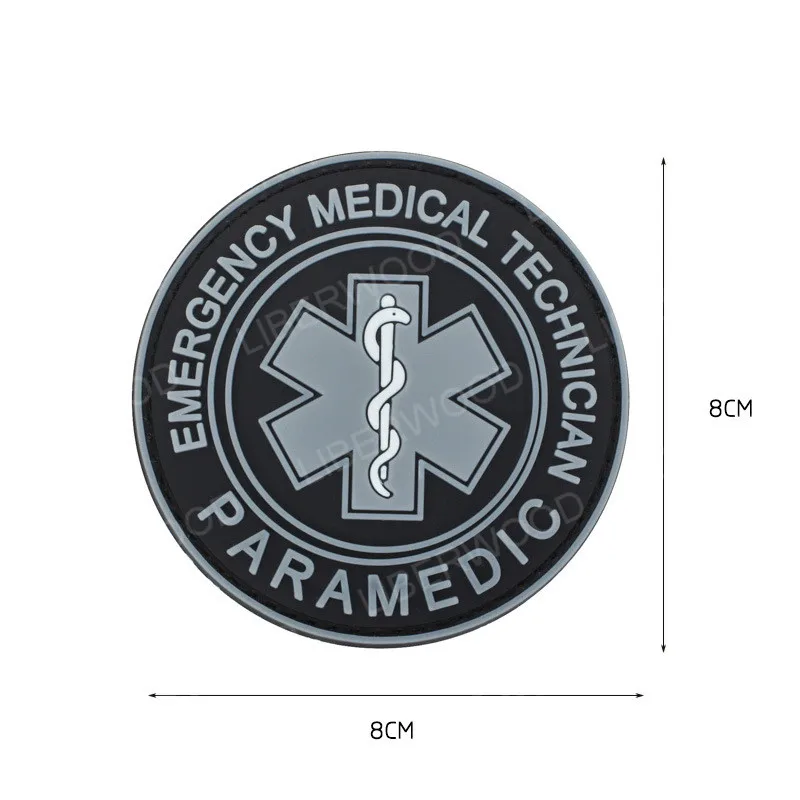 ПВХ патч EMS медик EMT тактический боевой дух Армии патч звезда жизни аварийный медицинский техник фельдшер нашивки значки