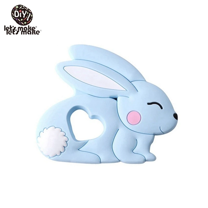 Let'S Make 1Pc Silicone Baby Teether Toddler Toys Diy Stroller Accessories For Pacifier Chain Owl Food Grade Toys Baby Teether
