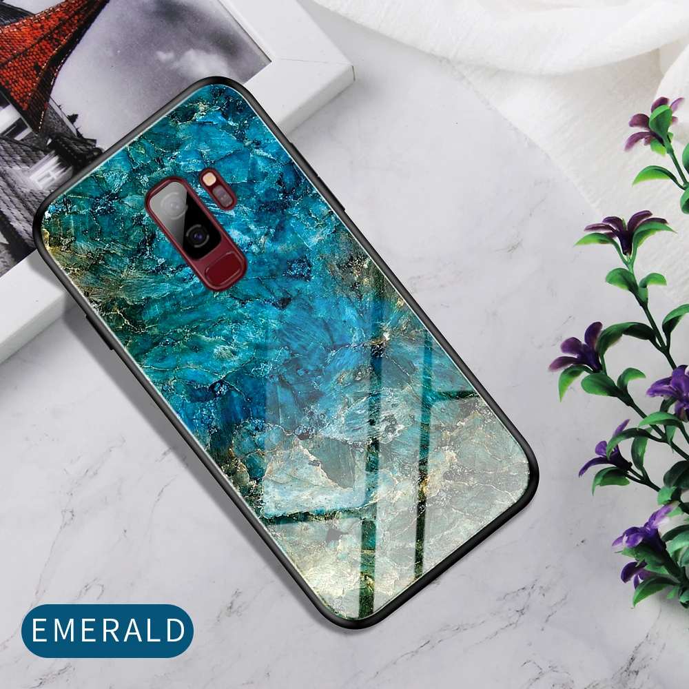 Чехол Heyytle из закаленного стекла с градиентом для samsung Galaxy S9 S10 Plus A70 A50, чехол с рисунком звездного неба для Note 9 A60