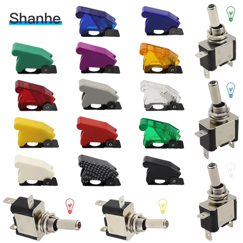 1 комплект 12 В 20 А автомобильная лодка грузовик с подсветкой светодиодный тумблер