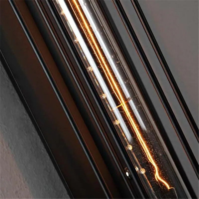 Ретро панк Лофт настенный светильник прикроватный для спальни Бар Настенные