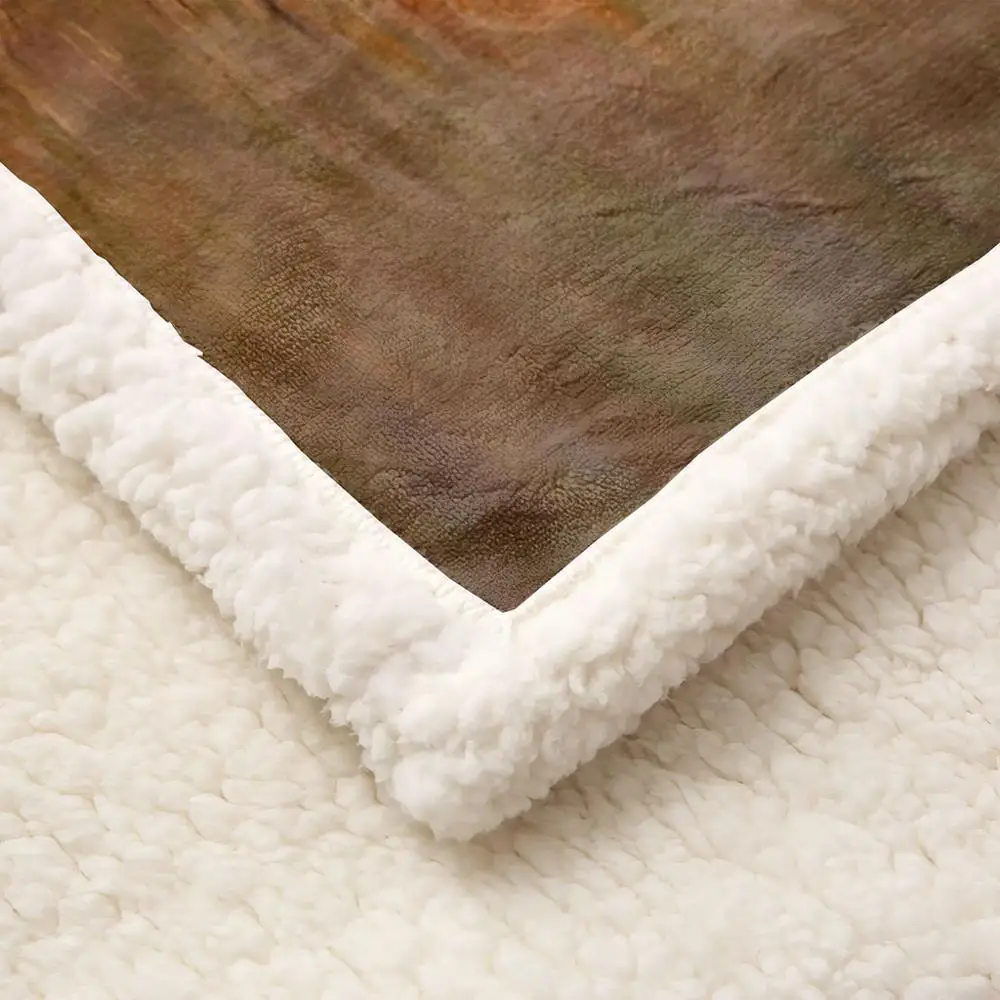 Irisbell плед на кровать с изображением животных мира оленя диван 3D животное Принт