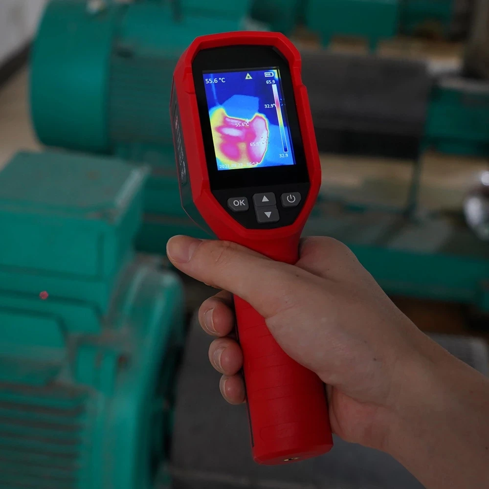 Инфракрасный тепловизор UNI-T UTi120S Схема печатной платы Промышленный тест