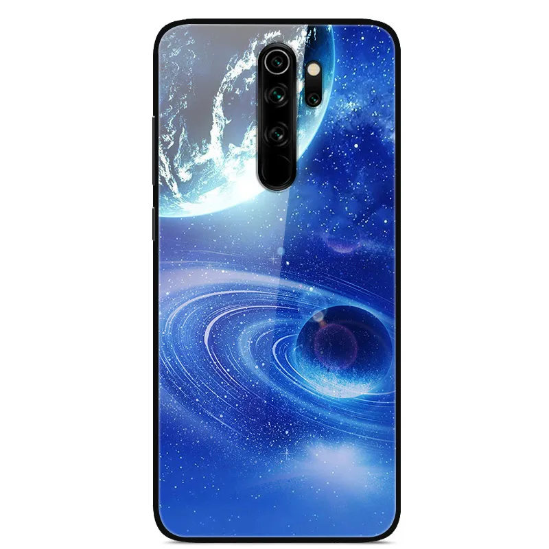 21 Для Xiaomi Redmi Note 8 Pro Чехол из закаленного стекла жесткий стеклянный чехол для телефона для Xiaomi Redmi Note 8 чехол для Redmi Note 8T Note8 - Цвет: 21